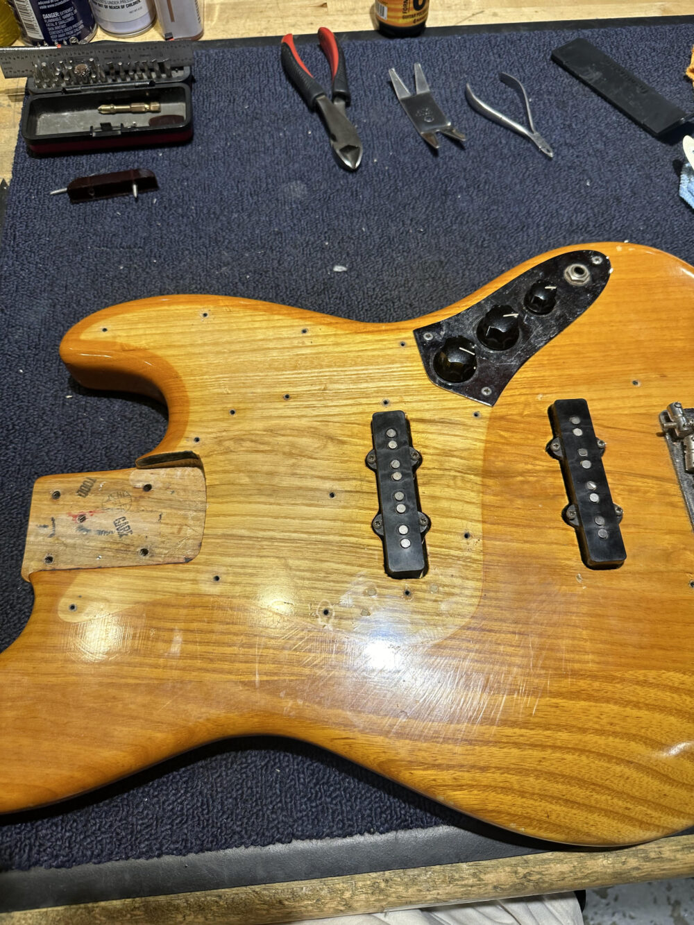 Fender Jazz Bass Natural 1973 - My Store