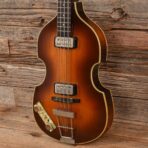 Hofner 500/1 1963 body w/Late 70s neck Sunburst 1963 LEFTY - My Store