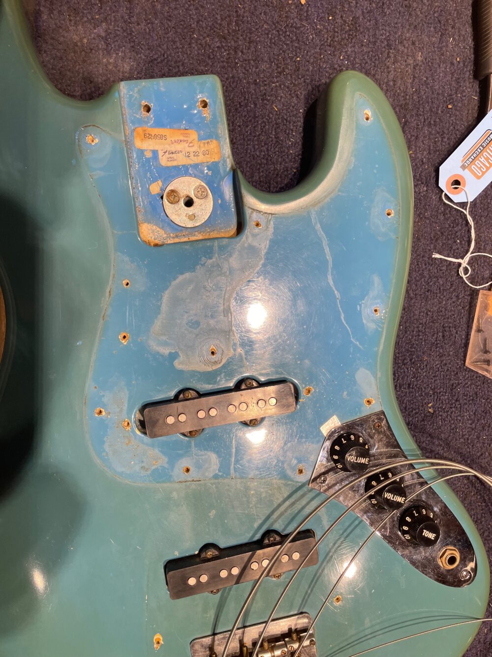 Fender Jazz Bass Maui Blue 1980 - My Store