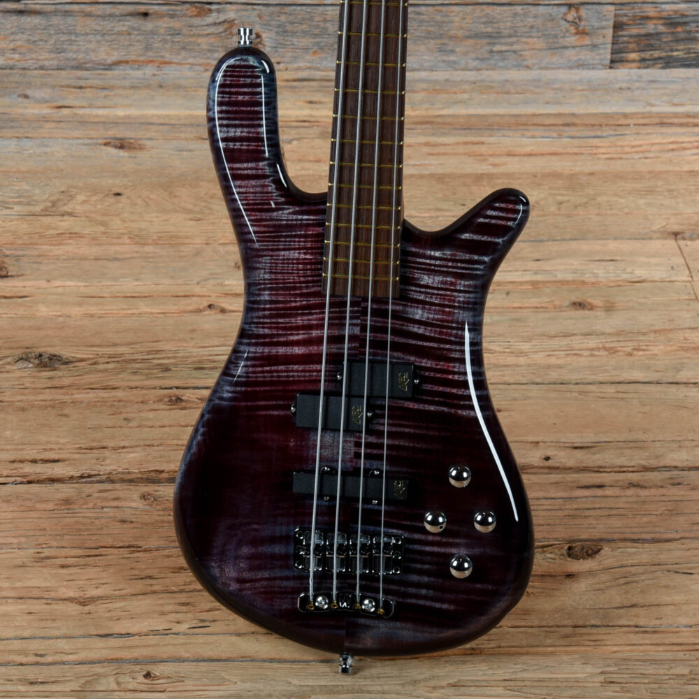 Warwick Custom Shop Masterbuilt Streamer LX Purple Flame 2017 - My Store