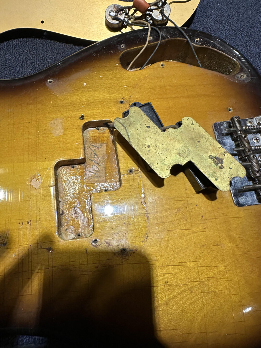 Fender Precision Bass Sunburst Refin 1959 - My Store