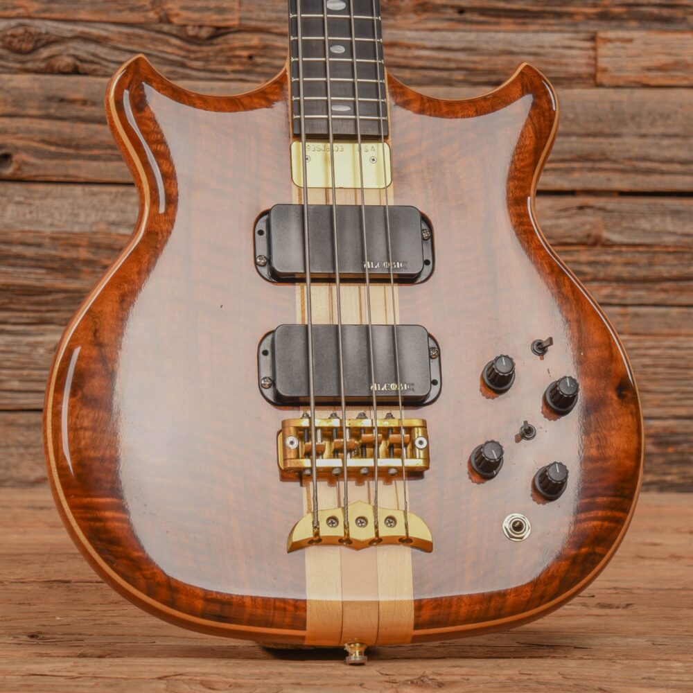 Alembic Stanley Clarke Short Scale Standard Figured Walnut 1993 - My Store
