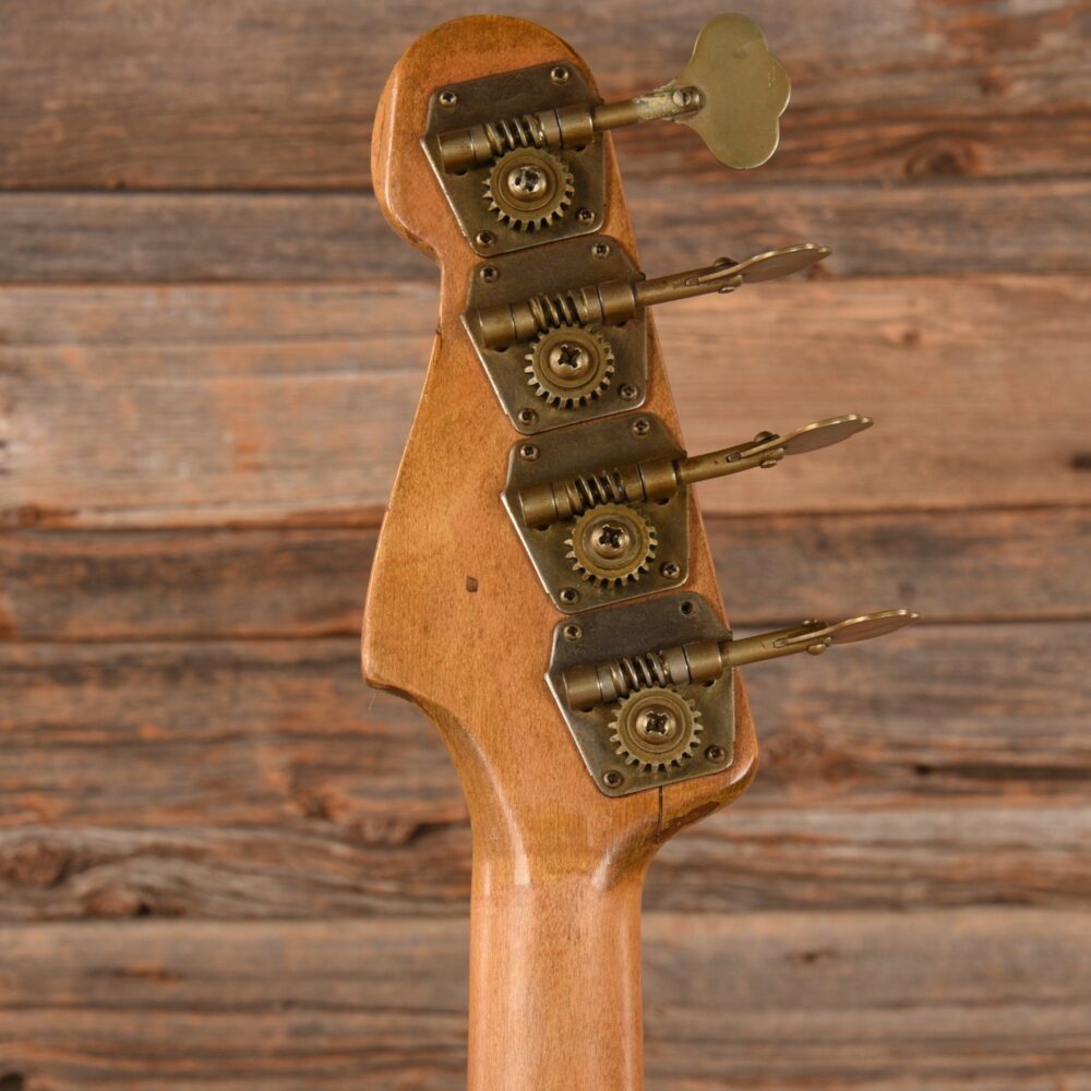Fender Late '60s Telecaster Bass Body w/Late '62 Veneer Precision Bass Neck Blue Refin 1960s - My Store
