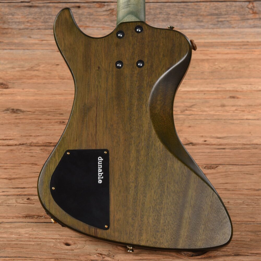 Dunable R2 Burl Top Bass w/Bigfoot Pickup & Built in Pipe Transparent Green 2020 - My Store