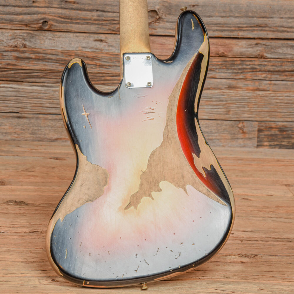 Fender Custom Shop Jaco Pastorius Tribute Jazz Bass Relic Sunburst 2006 - My Store