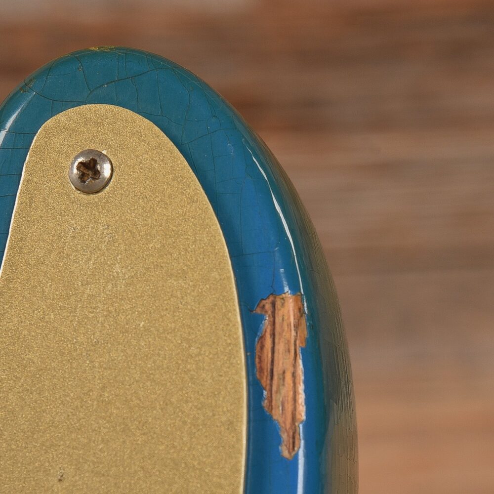 Fender Late '60s Telecaster Bass Body w/Late '62 Veneer Precision Bass Neck Blue Refin 1960s - My Store