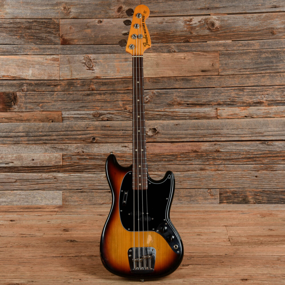 Fender Mustang Bass Sunburst 1974 - My Store