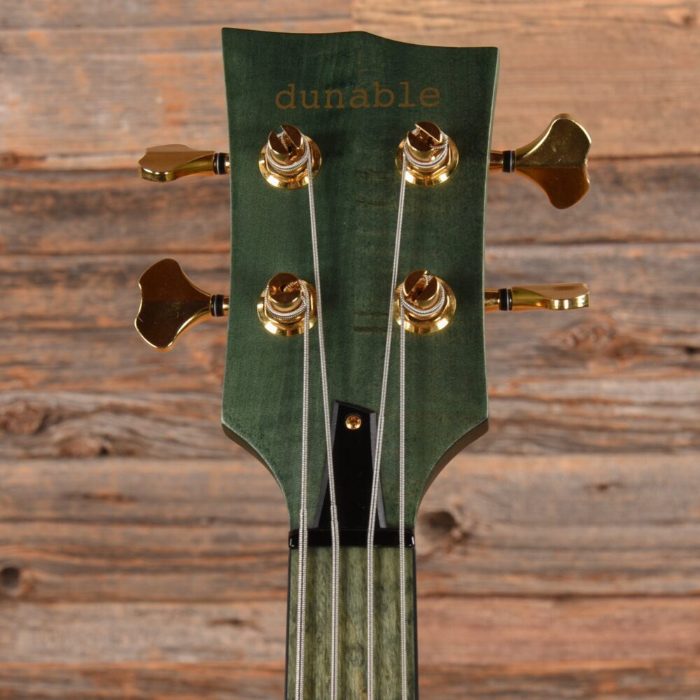 Dunable R2 Burl Top Bass w/Bigfoot Pickup & Built in Pipe Transparent Green 2020 - My Store
