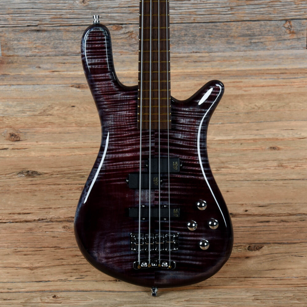 Warwick Custom Shop Masterbuilt Streamer LX Purple Flame 2017 - My Store
