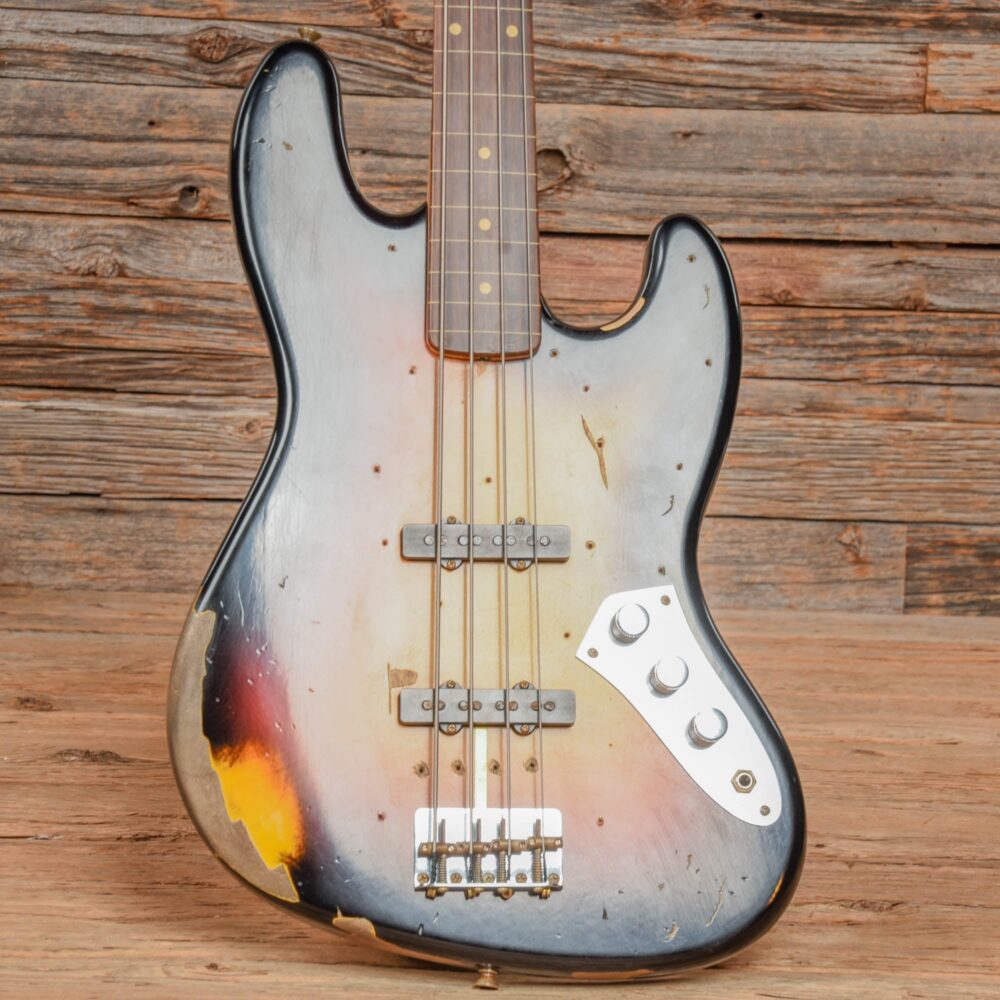 Fender Custom Shop Jaco Pastorius Tribute Jazz Bass Relic Sunburst 2006 - My Store