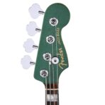 Fender American Ultra Jazz Bass Mystic Pine Green w/Ebony Fingerboard, Anodized Gold Pickguard, & Matching Headcap - My Store
