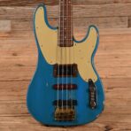 Fender Late '60s Telecaster Bass Body w/Late '62 Veneer Precision Bass Neck Blue Refin 1960s - My Store