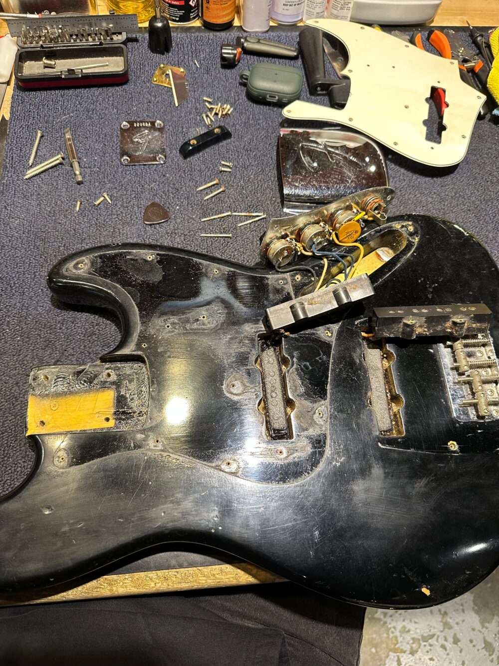 Fender Jazz Bass Black 1966 - My Store