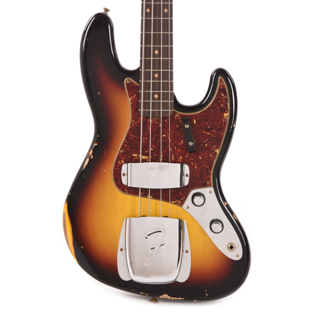 Fender Custom Shop 1962 Jazz Bass Relic 3-Color Sunburst - My Store