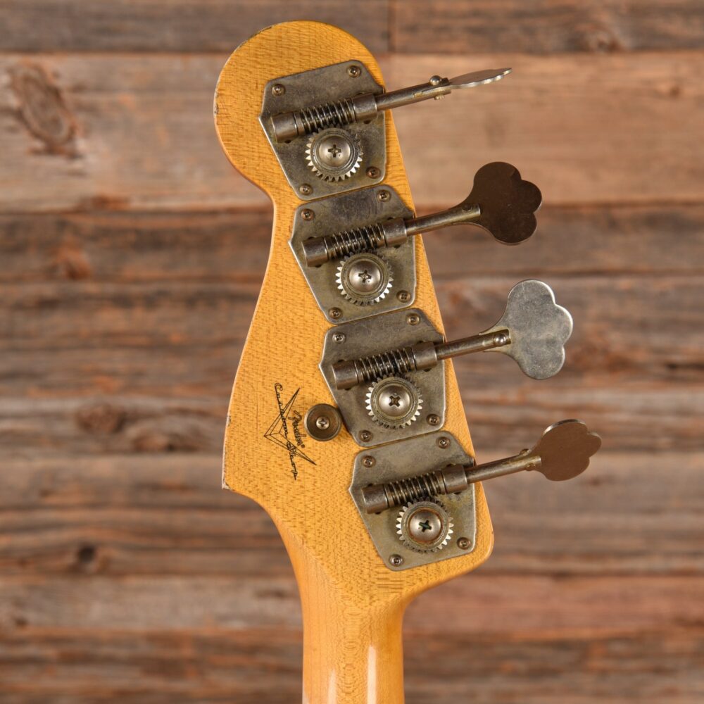 Fender Custom Shop 61 Jazz Bass Heavy Relic Olympic White 2023 - My Store