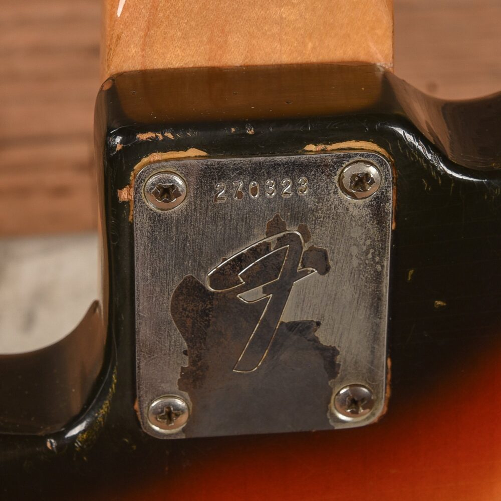 Fender Precision Bass w/Maple Cap Neck Sunburst 1970 - My Store