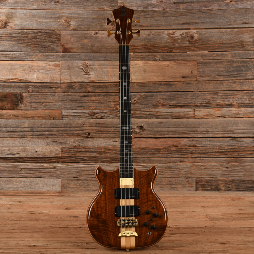 Alembic Stanley Clarke Short Scale Standard Figured Walnut 1993 - My Store