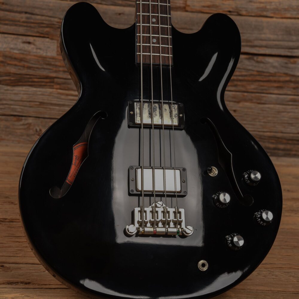 Gibson Memphis ES-335 Bass Ebony 2013 - My Store