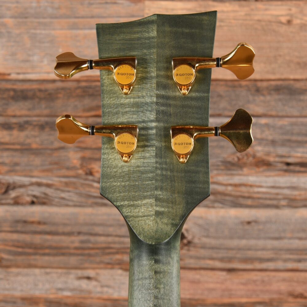 Dunable R2 Burl Top Bass w/Bigfoot Pickup & Built in Pipe Transparent Green 2020 - My Store