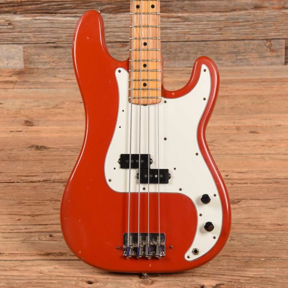 Fender International Series Precision Bass Morocco Red 1981 - My Store