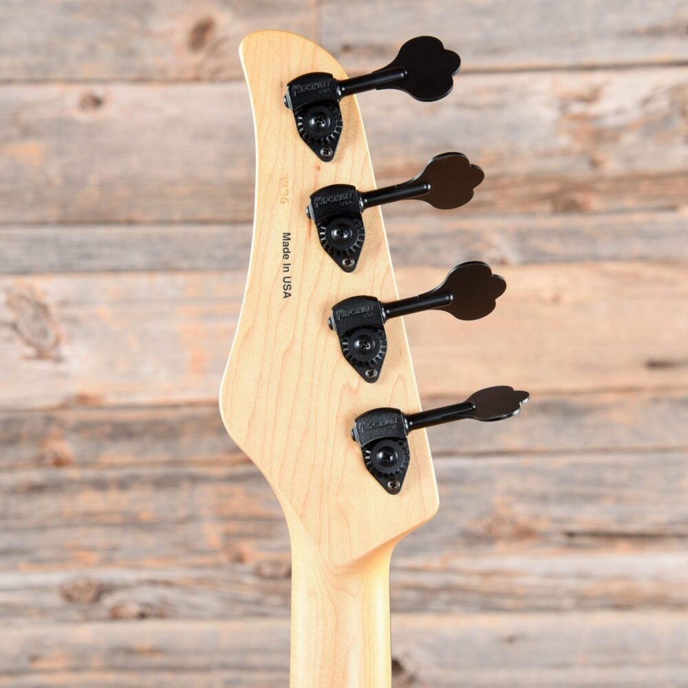 Mike Lull PJ4 Special 4-String Ash Satin Trans Black - My Store