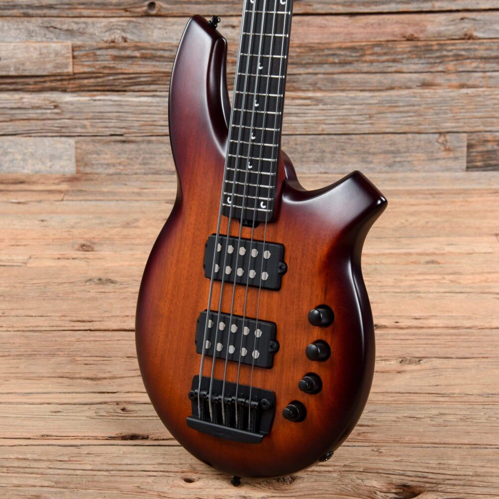 Music Man BFR Bongo 5 HH Satin Honeyburst 2020 - My Store