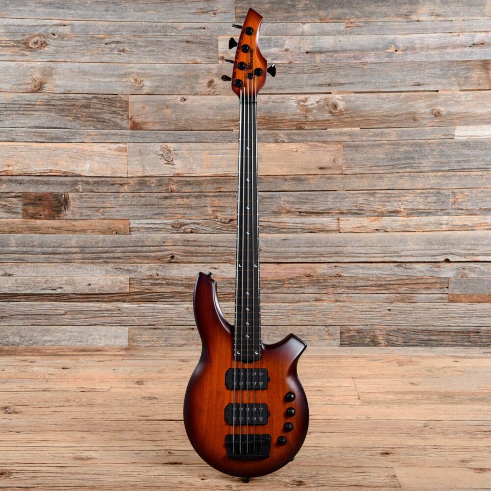 Music Man BFR Bongo 5 HH Satin Honeyburst 2020 - My Store