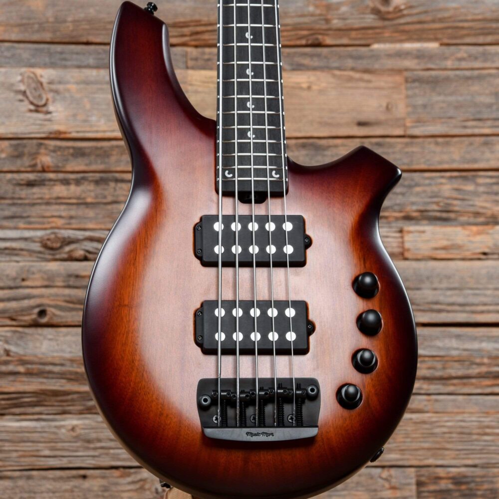 Music Man BFR Bongo 5 HH Satin Honeyburst 2020 - My Store