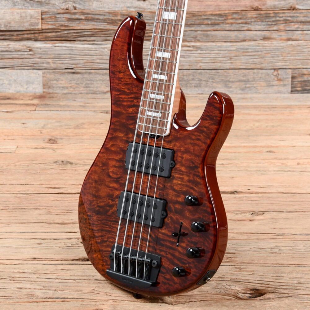 Music Man BFR StingRay Special 5 HH Giants Orange Quilt - My Store