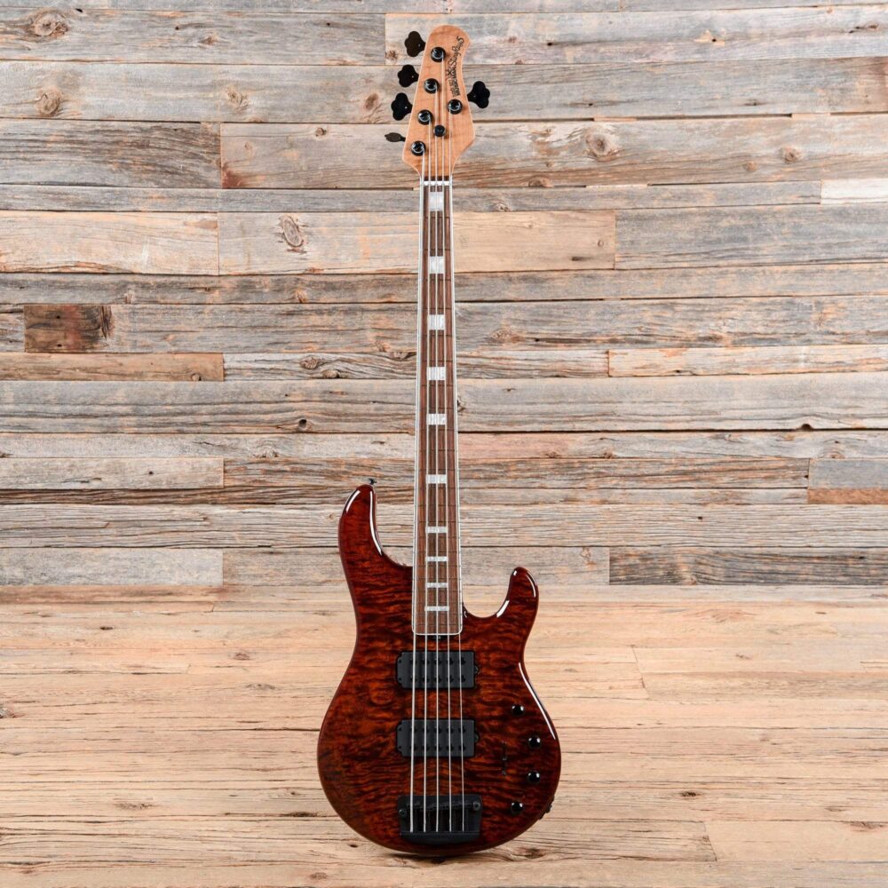 Music Man BFR StingRay Special 5 HH Giants Orange Quilt - My Store