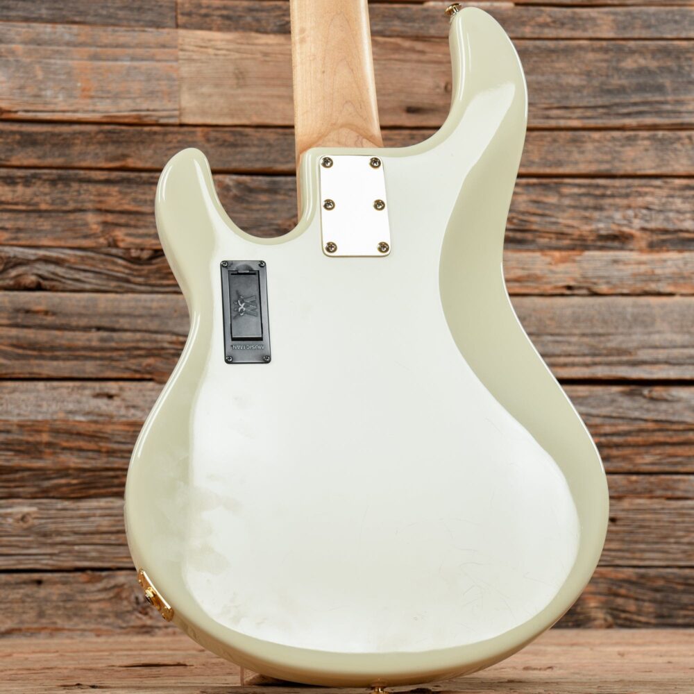Music Man StingRay 5 HH Ivory White w/Gold Hardware 2016 - My Store