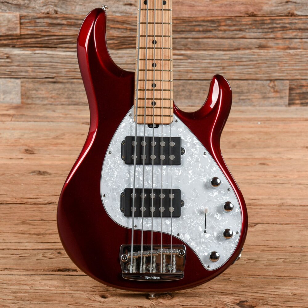 Music Man StingRay 5 HH Red Sparkle 2016 - My Store