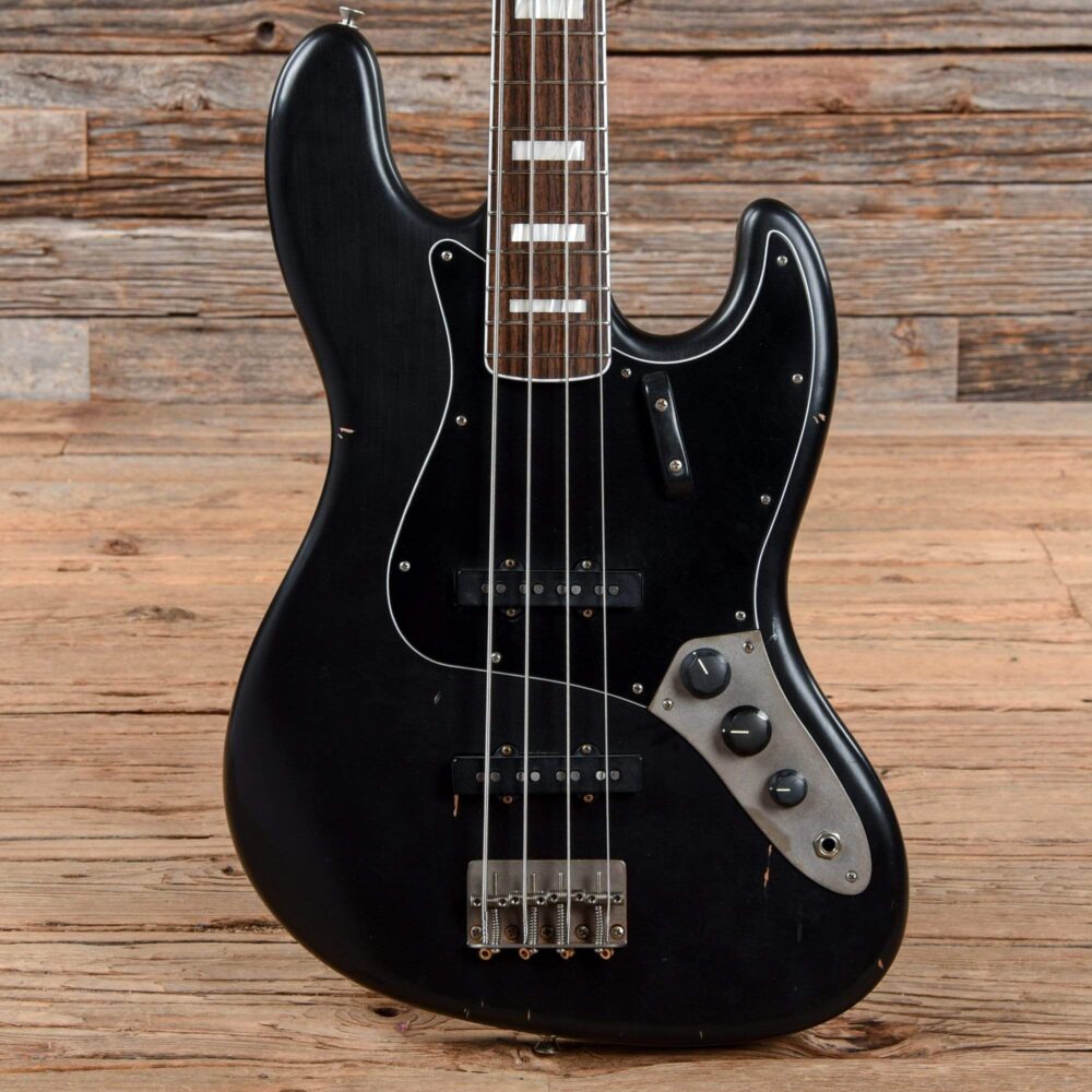 Nash JB-63 Black Light Relic w/Block Inlays, 3-Ply Black Pickguard, & Lollar Pickups - My Store