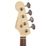 Nash JB-63 LEFTY Olympic White Light Relic w/4-Ply Tortoise Pickguard, Matching Headstock, & Lollar Pickups - My Store
