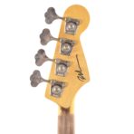 Nash JB-63 LEFTY Olympic White Light Relic w/4-Ply Tortoise Pickguard, Matching Headstock, & Lollar Pickups - My Store