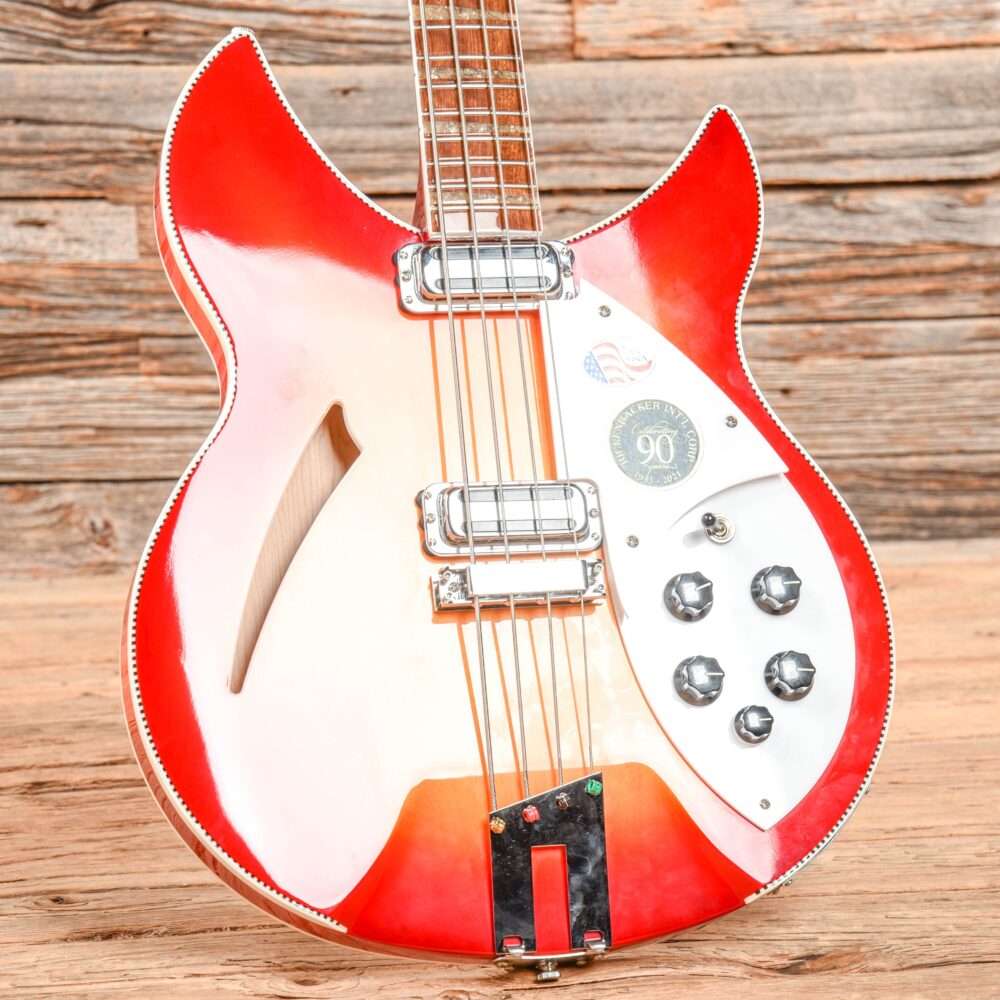 Rickenbacker 90th Anniversary 4005XC Amber FireGlo - My Store