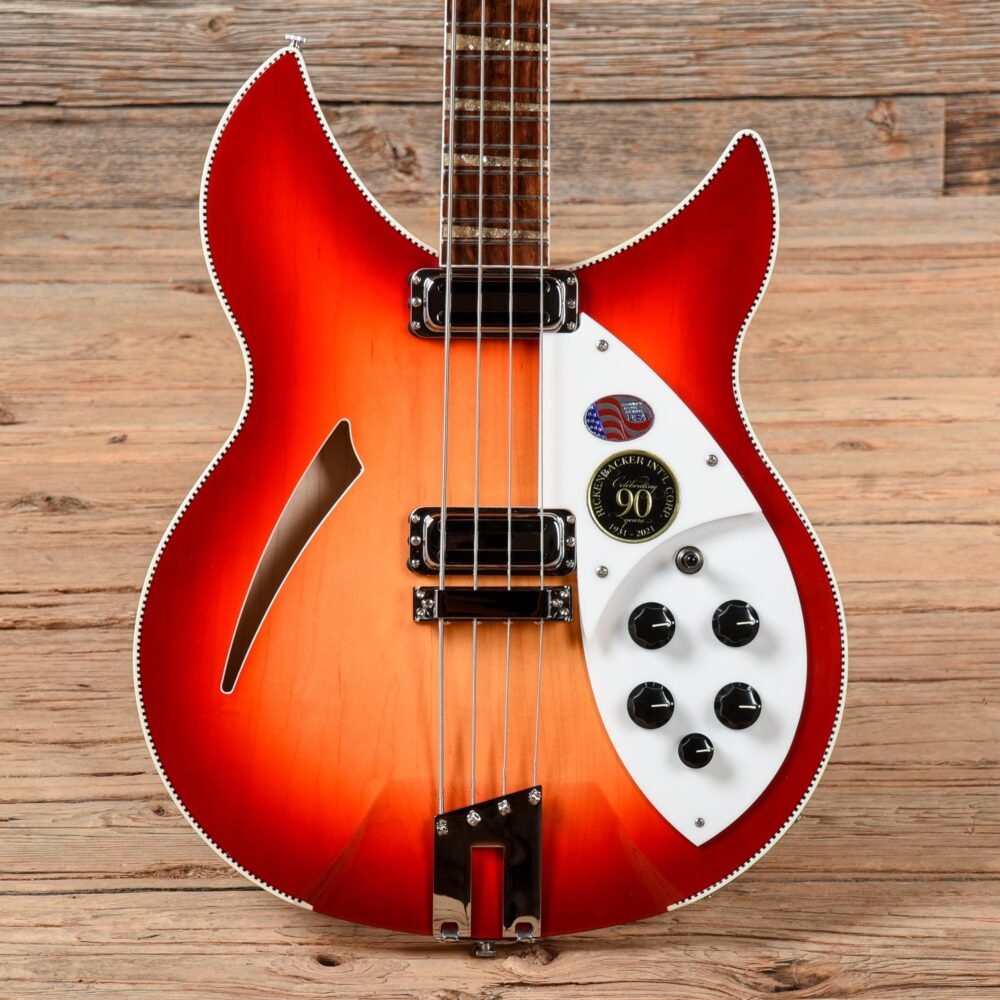 Rickenbacker 90th Anniversary 4005XC Amber FireGlo - My Store