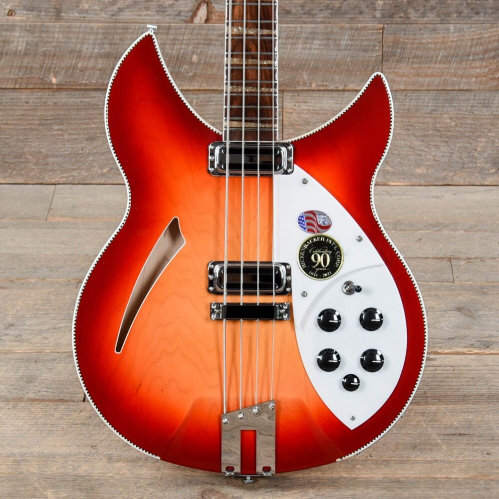Rickenbacker 90th Anniversary 4005XC Amber FireGlo - My Store