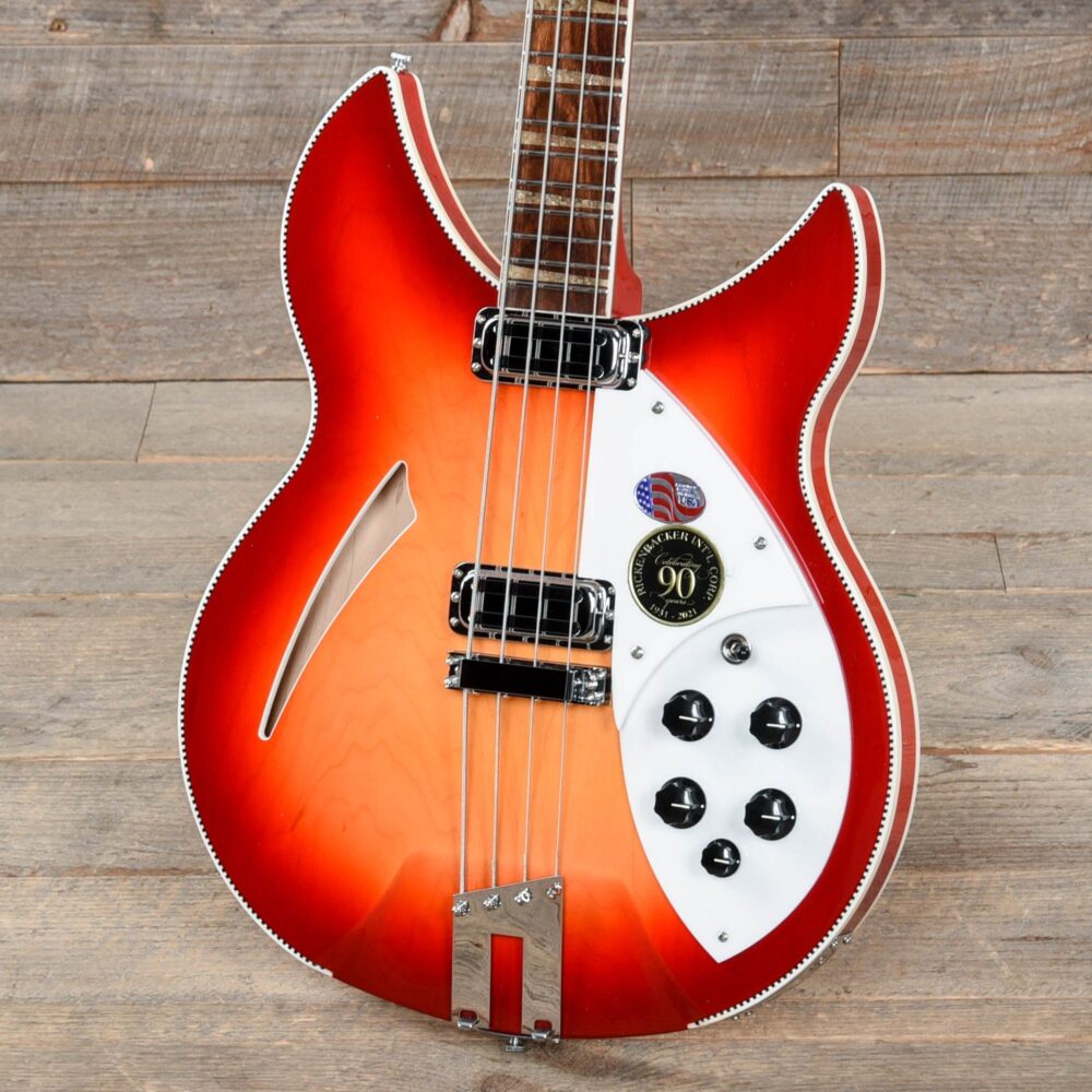 Rickenbacker 90th Anniversary 4005XC Amber FireGlo - My Store