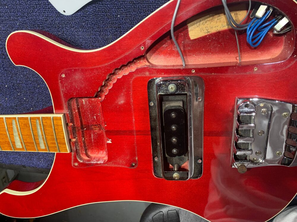 Rickenbacker 4001 Burgundyglo 1975 - My Store