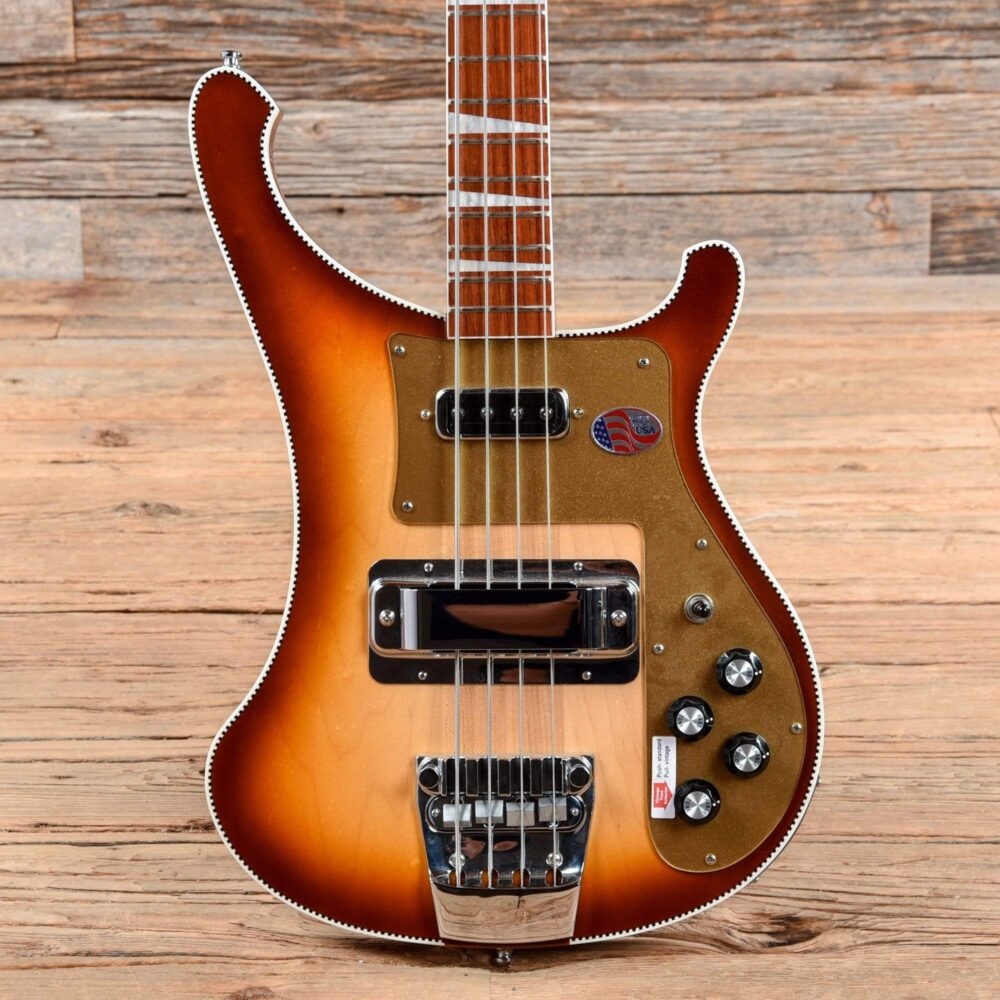 Rickenbacker Limited Edition 4003 w/Checkerboard Binding (CME Exclusive) Walnutglo 2017 - My Store