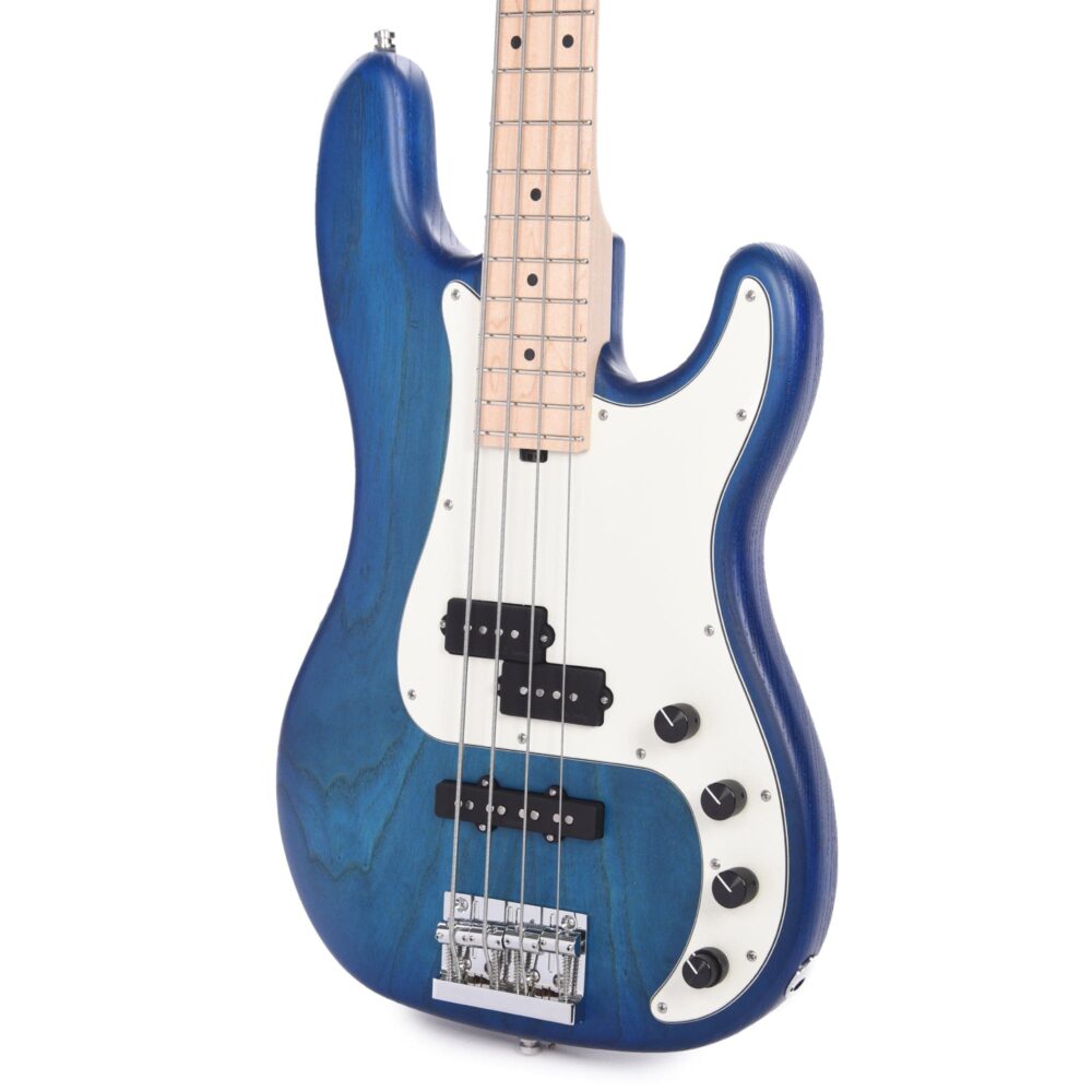 Sadowsky MetroLine 21-Fret Hybrid PJ Bass 4-String Swamp Ash Body Bora Blueburst Transparent Satin - My Store