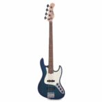 Sadowsky MetroLine 21-Fret Vintage JJ Bass 4-String Red Alder Body Bora Blueburst Transparent Satin - My Store