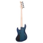Sadowsky MetroLine 21-Fret Vintage JJ Bass 4-String Red Alder Body Bora Blueburst Transparent Satin - My Store
