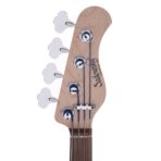 Sadowsky MetroLine 21-Fret Vintage JJ Bass 4-String Red Alder Body Bora Blueburst Transparent Satin - My Store