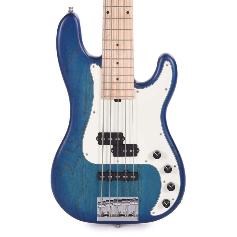 Sadowsky MetroLine 21-Fret Hybrid PJ Bass 5-String Swamp Ash Body Bora Blueburst Transparent Satin - My Store