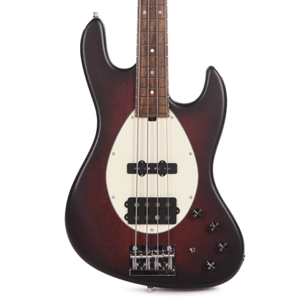 Sadowsky MetroLine 21-Fret Vintage MJ Bass Red Alder Body Burgundy Burst Transparent Satin - My Store