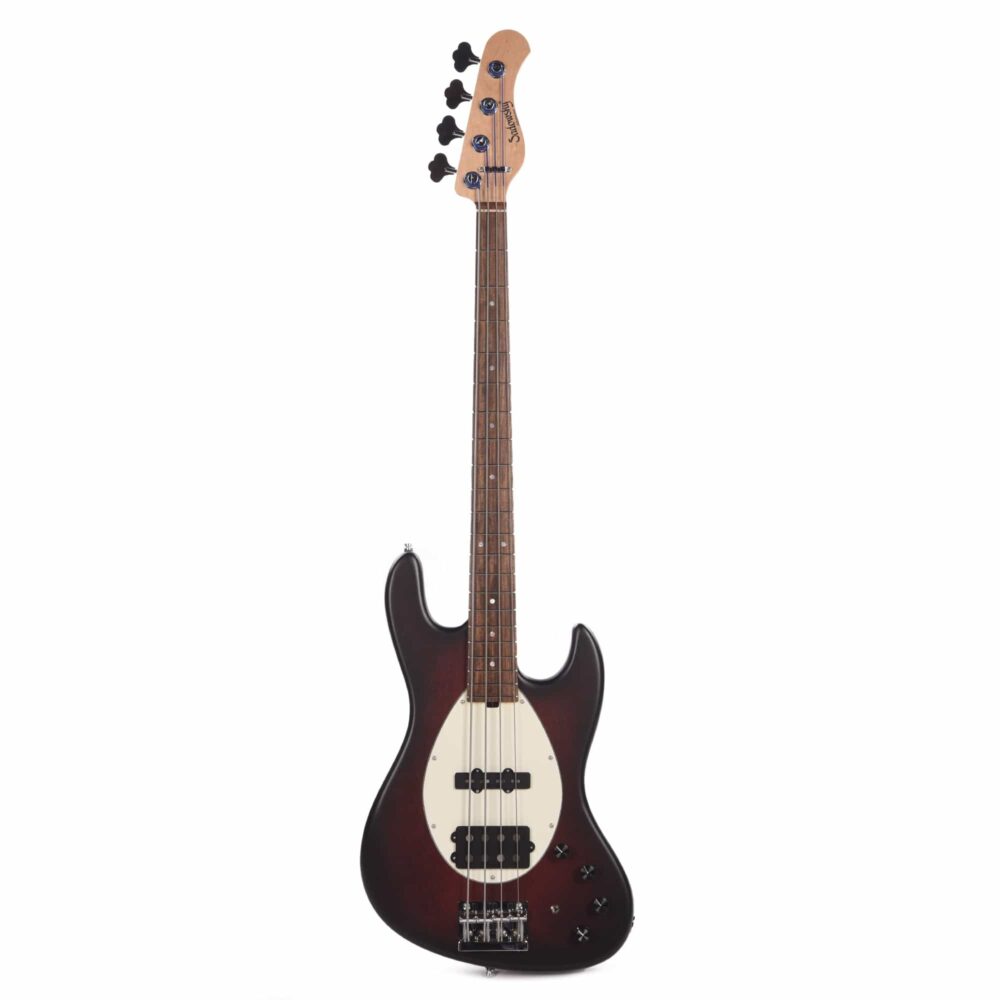 Sadowsky MetroLine 21-Fret Vintage MJ Bass Red Alder Body Burgundy Burst Transparent Satin - My Store