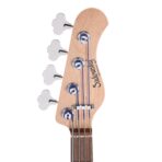 Sadowsky MetroLine 21-Fret Vintage MJ Bass Red Alder Body Burgundy Burst Transparent Satin - My Store