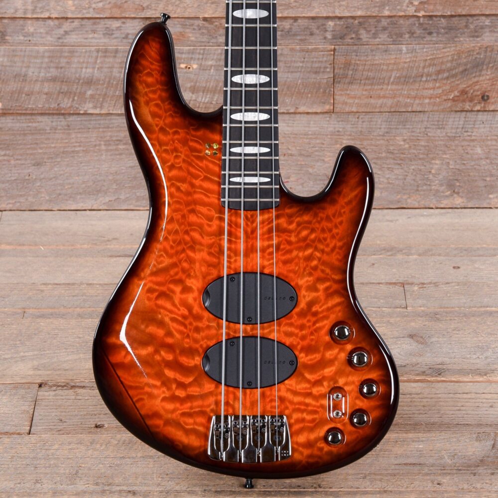 Sandberg California Supreme Quilted Maple Honeyburst w/Matching Headstock - My Store